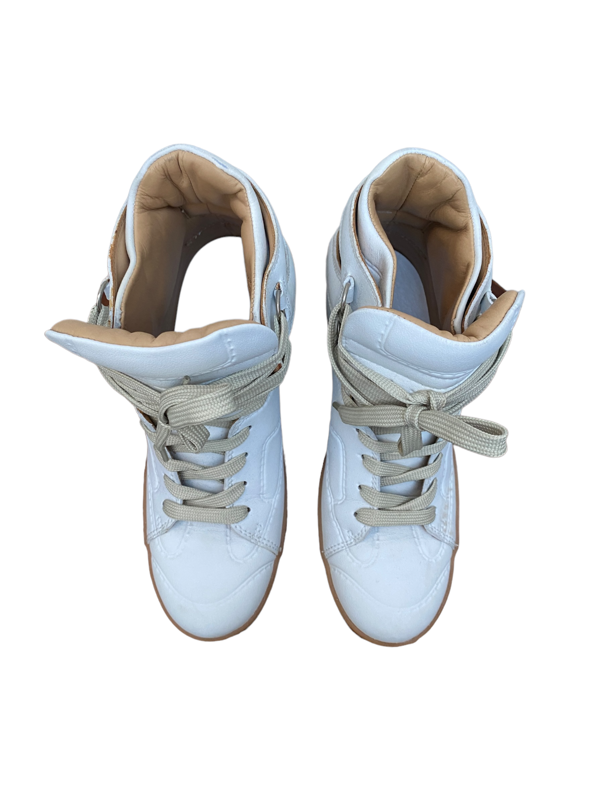 White sneakers