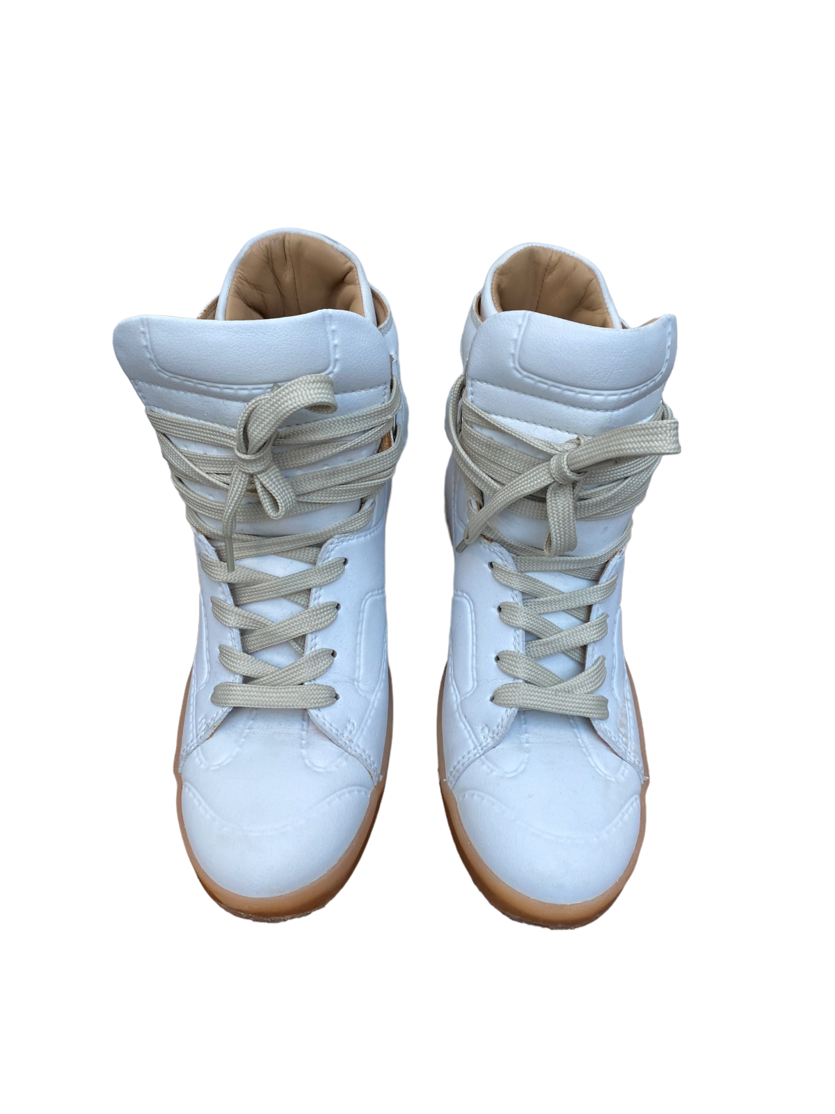 White sneakers