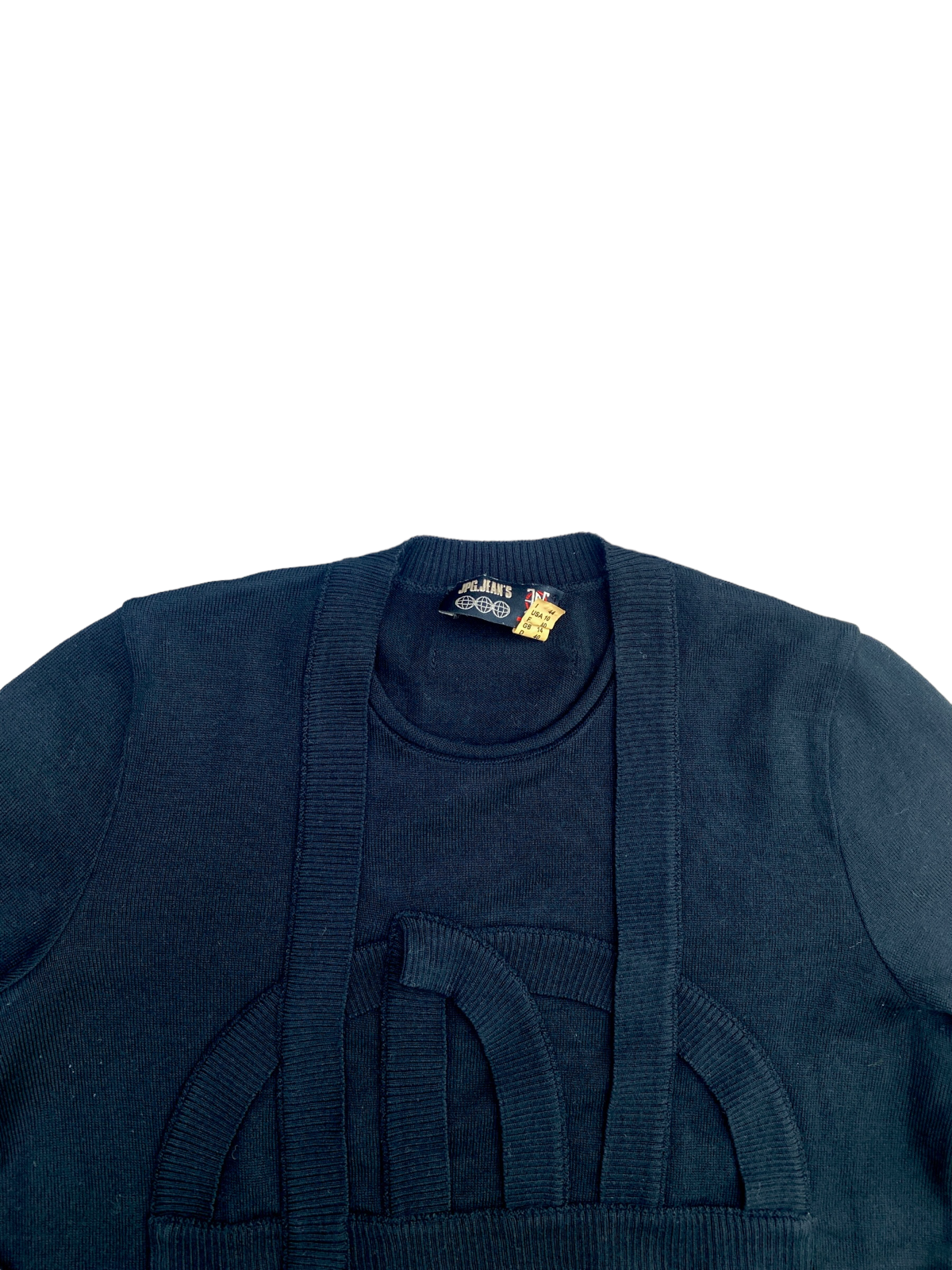Black JPG Logo Sweater