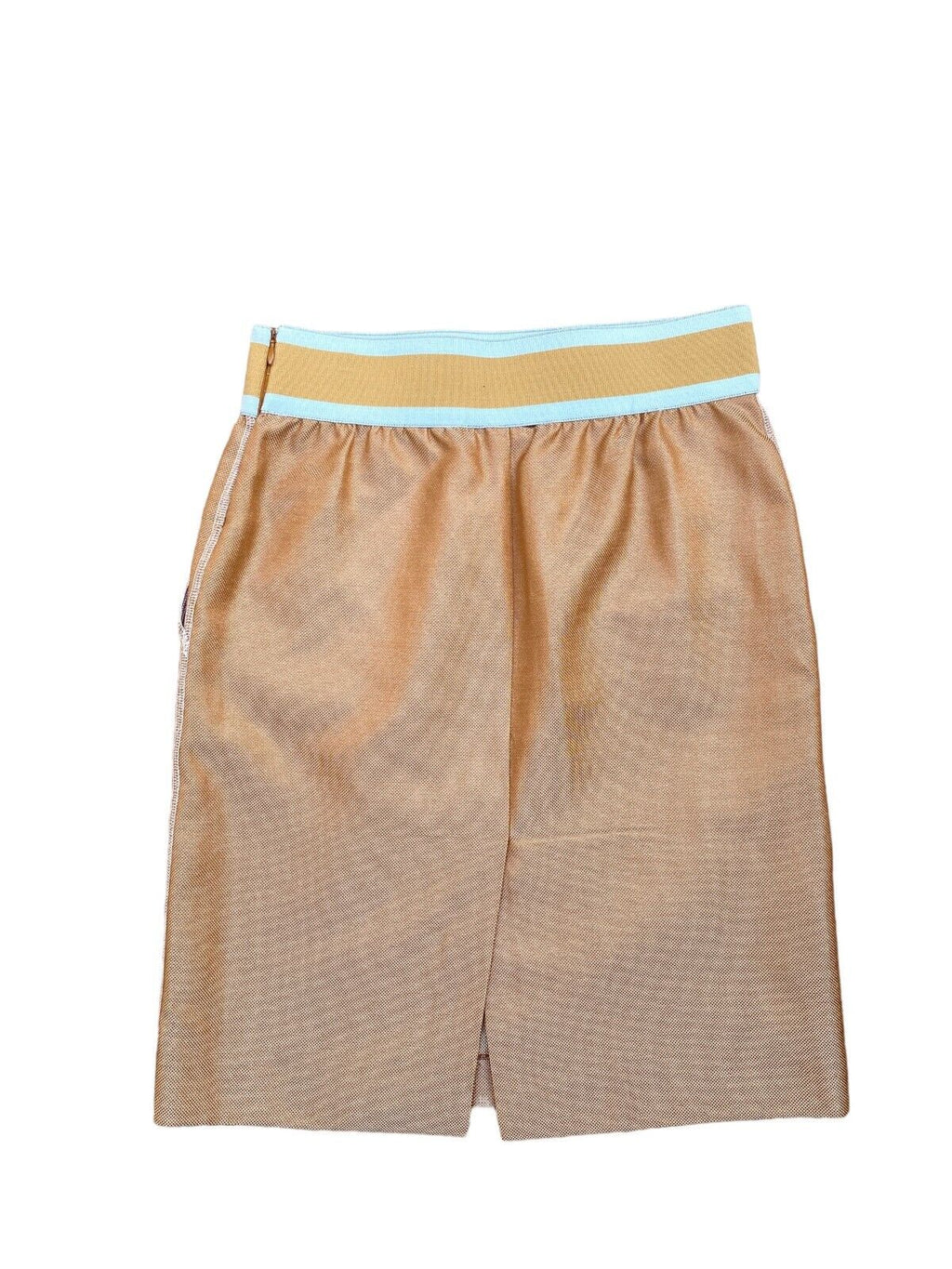 Beige / Gold Skirt Size IT 38 fits EU 34 / US 4 / XS