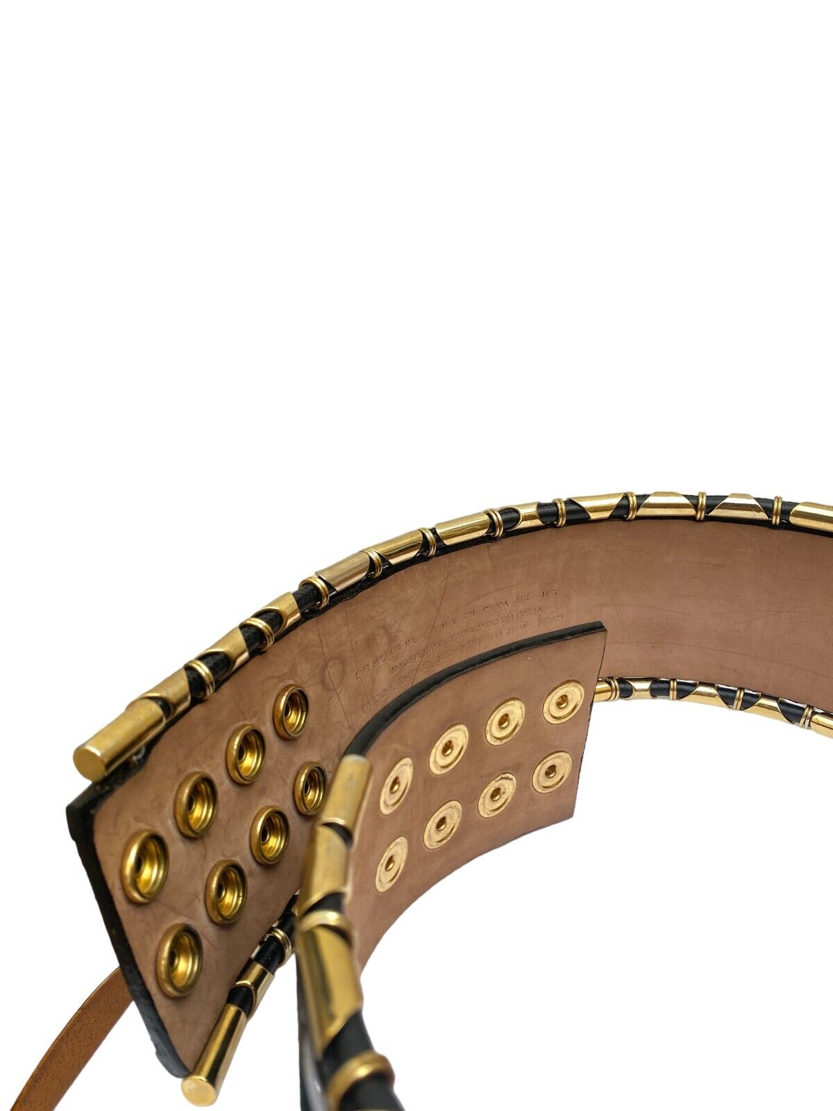 Green Emeraud Suede Leather Belt  Size M / L