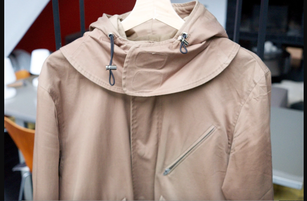 Sandro Perfect Beige Parka  Size XS