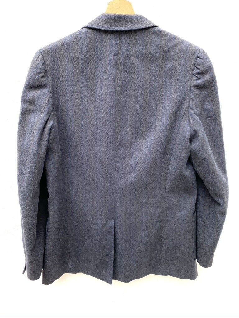 Archive FW 2002 Pinstriped Oversized blazer jacket
