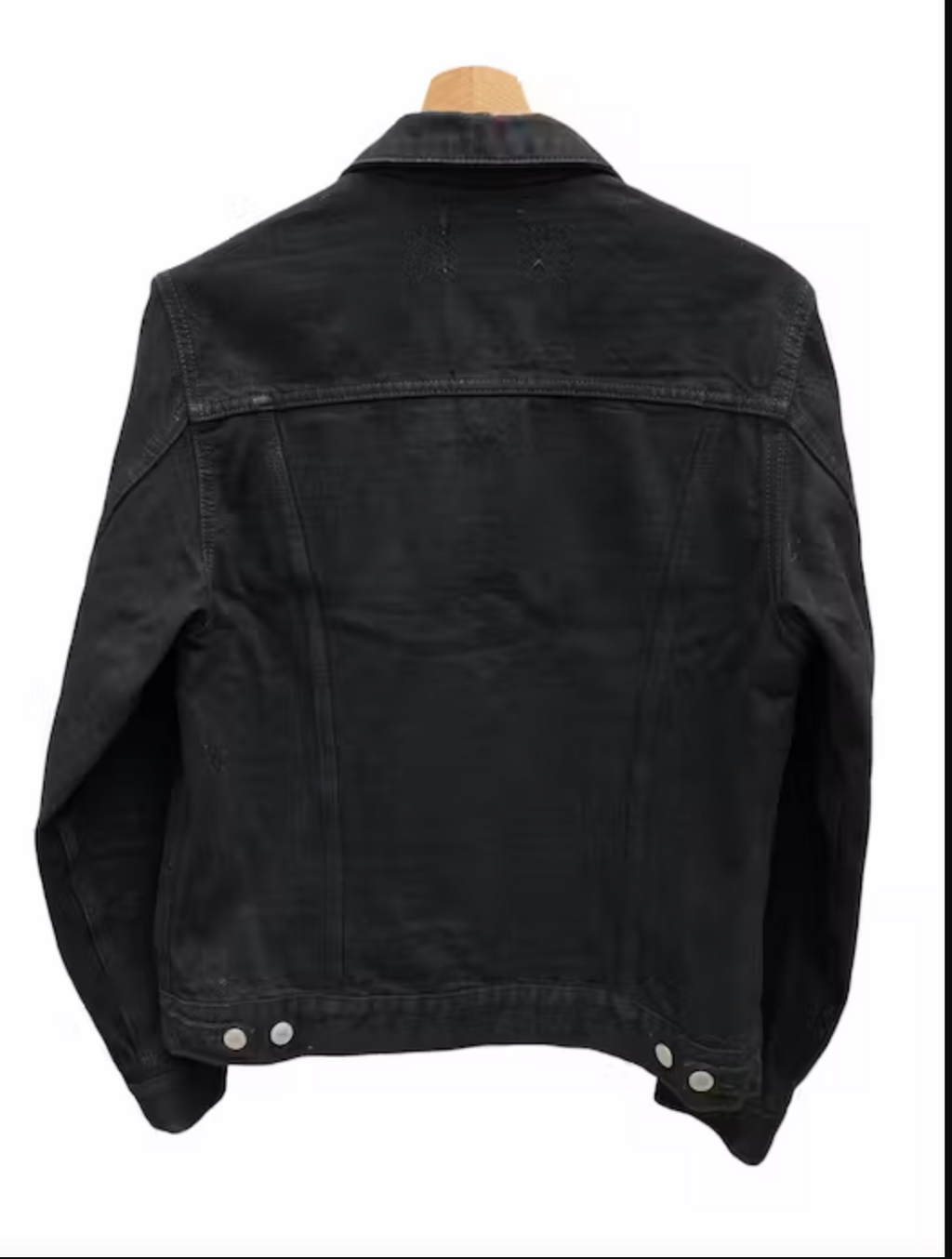 Black Denim Jacket Size S Small
