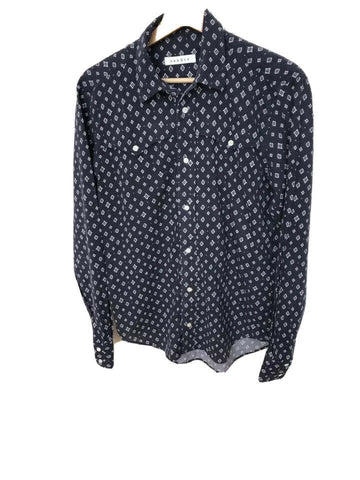 Sandro SUPERB RAYON NAVY / BLUE SHIRT Size S