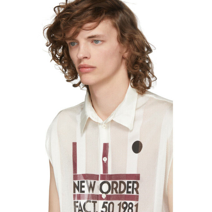 SS 2018 Sleeveless New Order Mesh Shirt