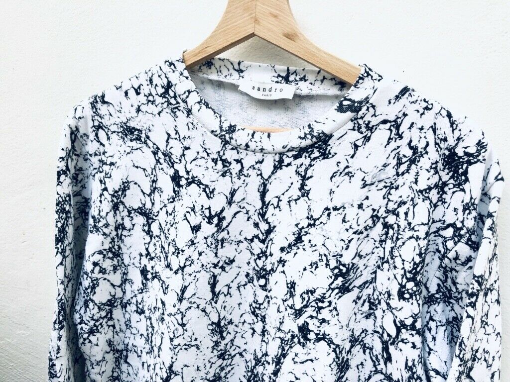 Sandro Marble Sweater  Size S
