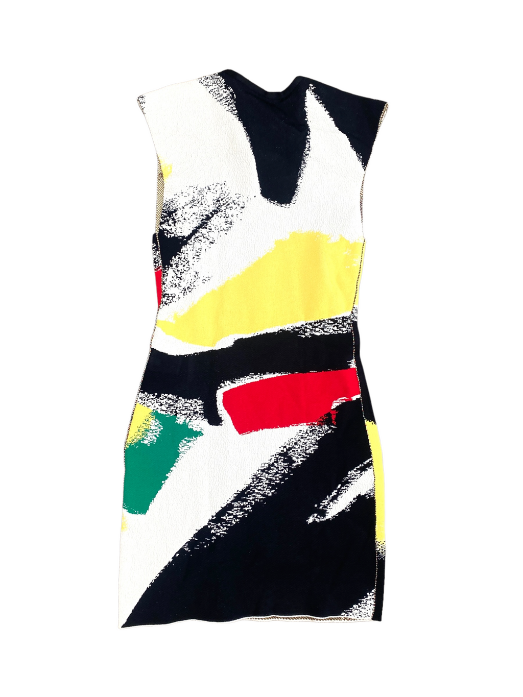 S/S 2014 Runway Dress Colorful Graphic Dress