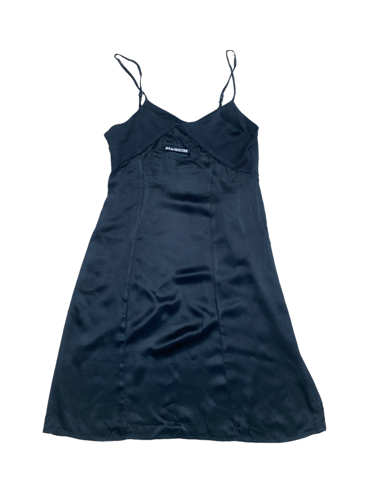 Vintage Black Mesh Dress