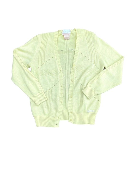 Vintage Yellow Cardigan