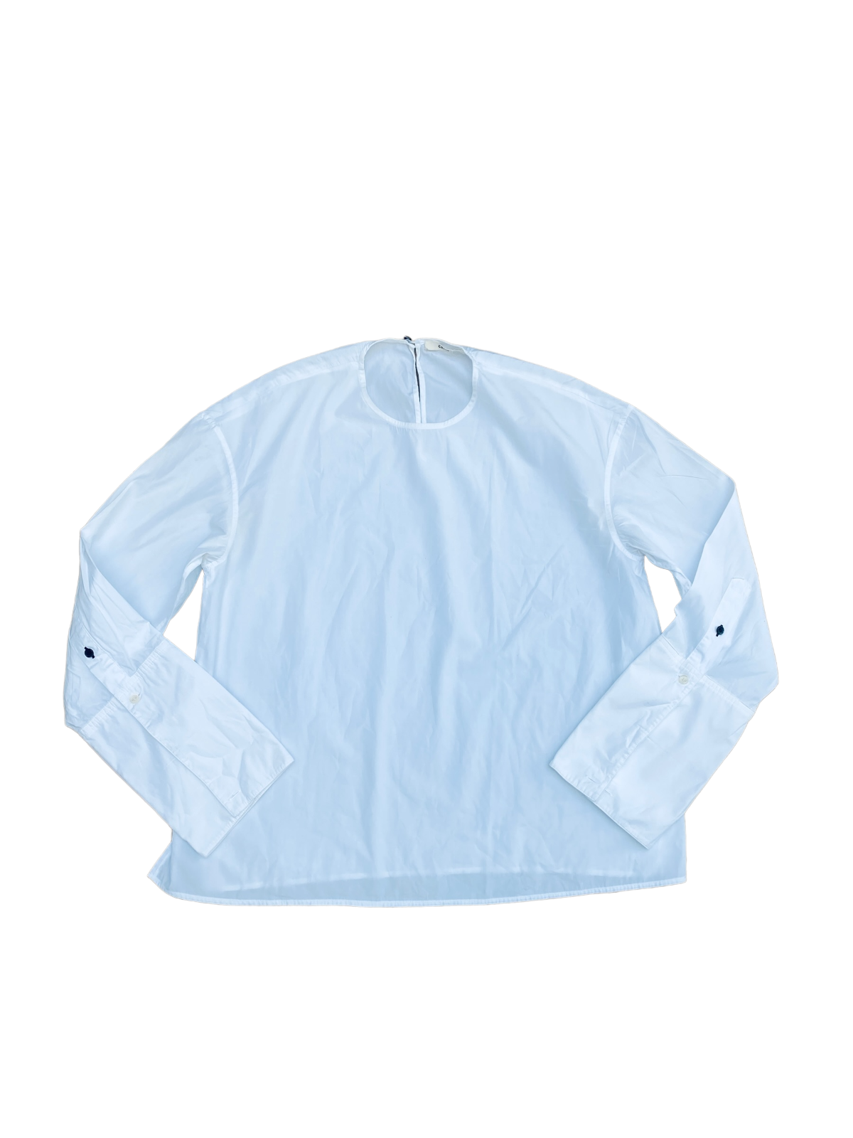 White Women Longsleeve Top