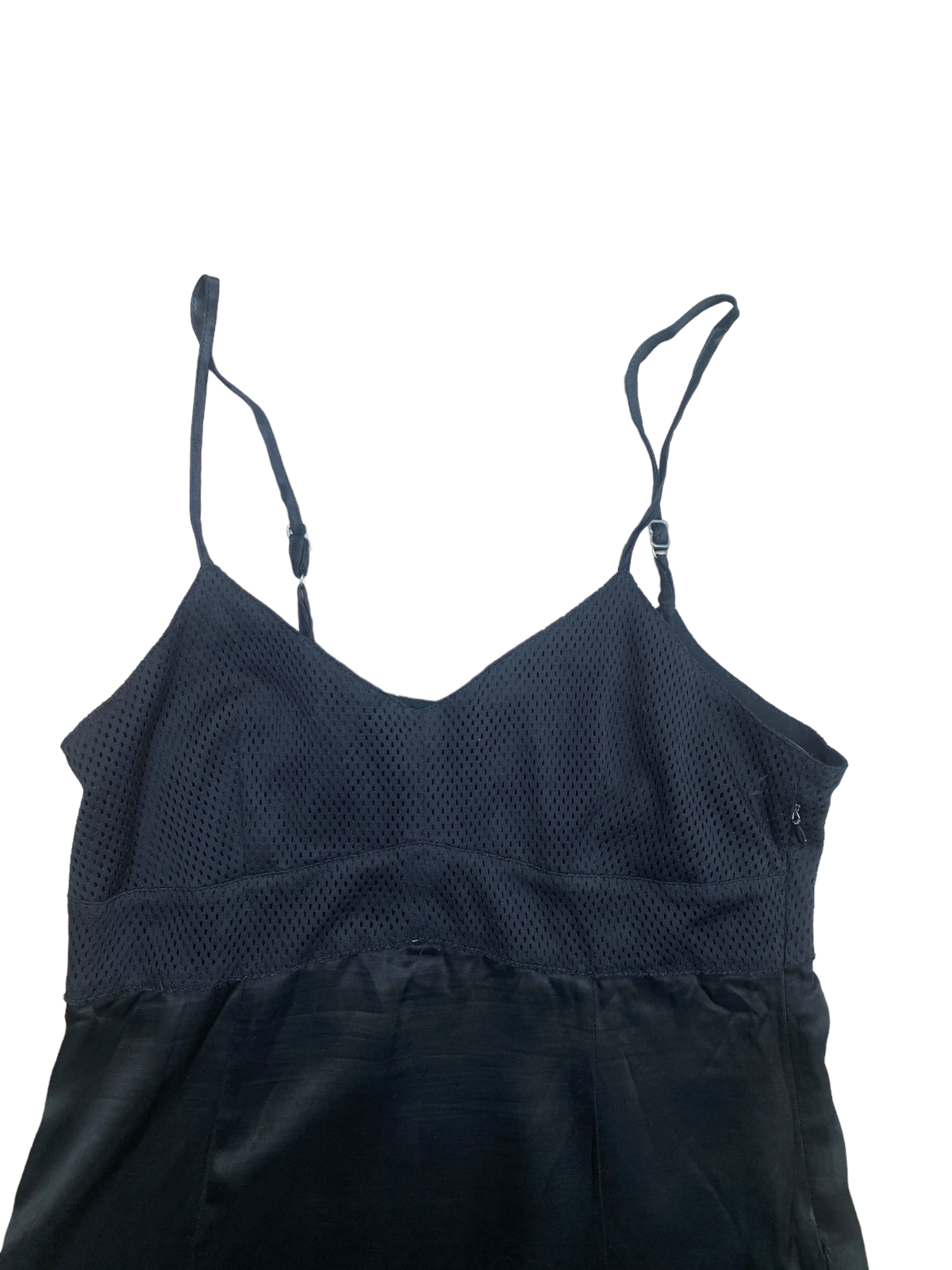Vintage Black Mesh Dress