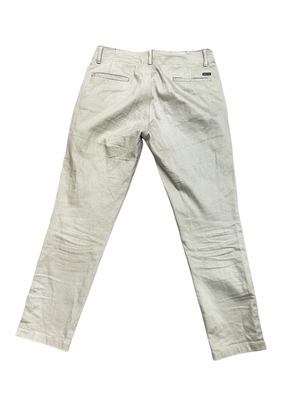 Beige Cotton Chino Pants  Size US 34
