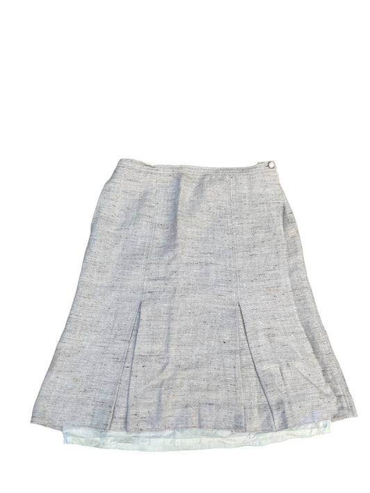 Vintage Beige Midi Skirt