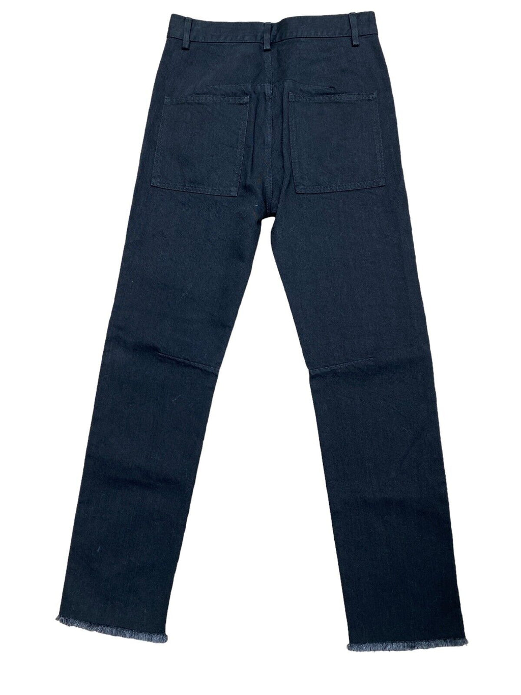 High Waist Heavy Black Denim Jeans  Size 34 US 26