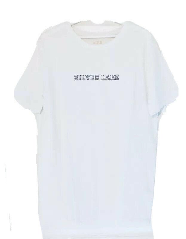 A.P.C. White T-shirt « Silverlake » Size XL