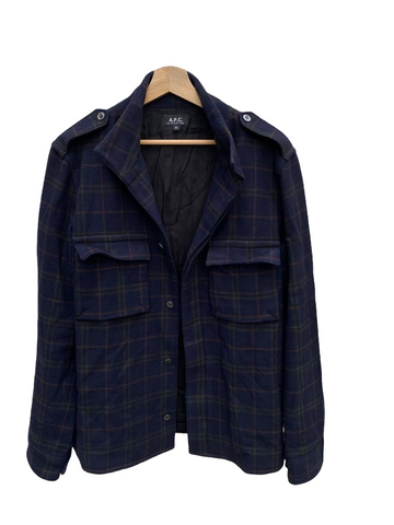 Wool checkered jacket / Overshirt