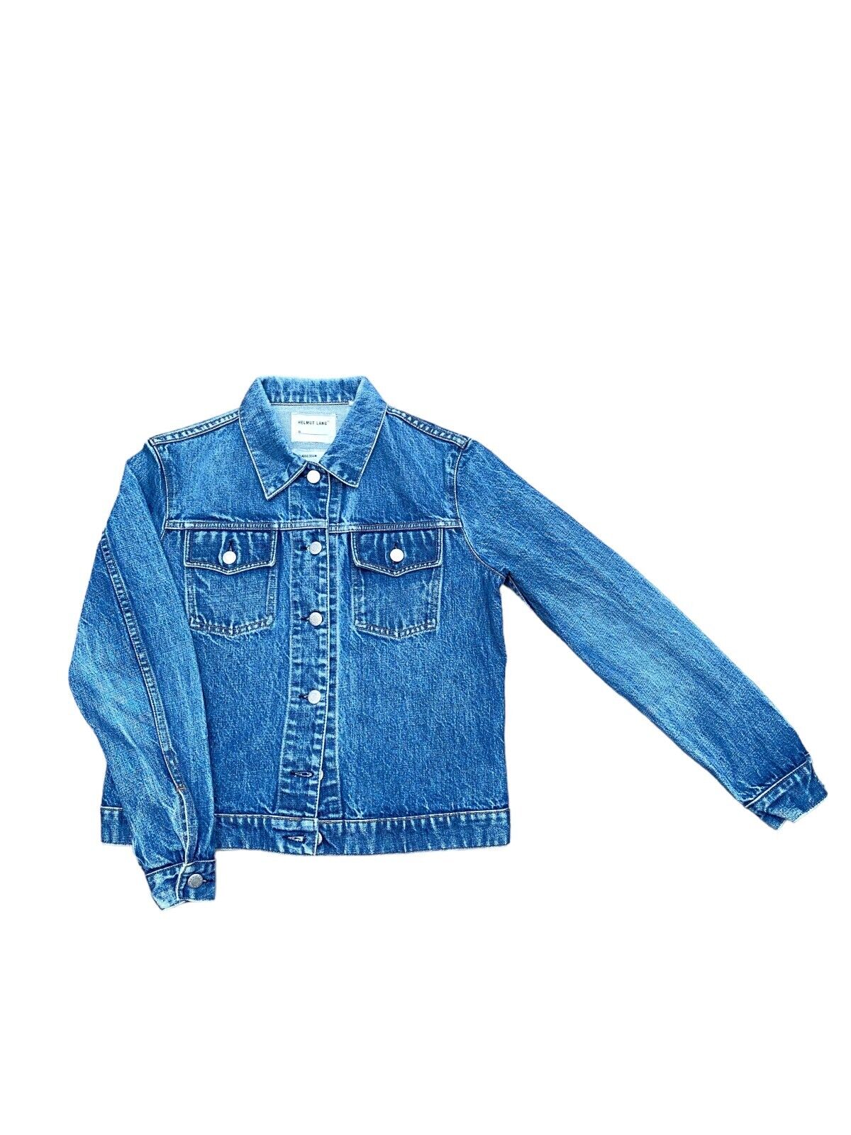 Vintage Classic Blue Denim Jacket  Size M Women