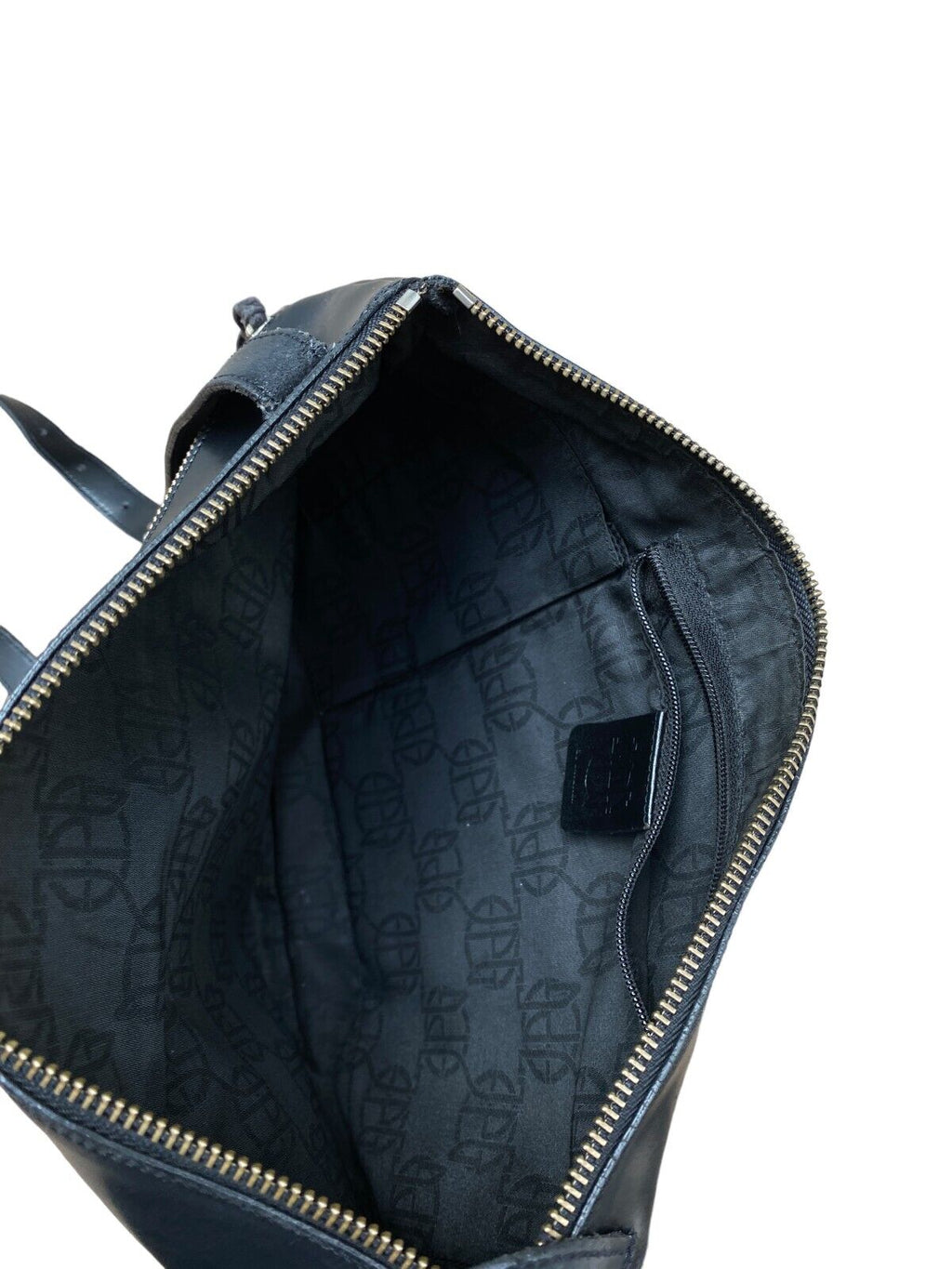 JPG Vintage Black Leather Shoulder Bag