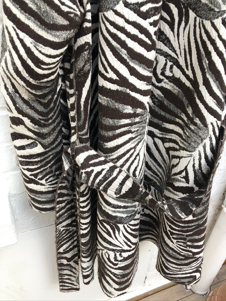 Lanvin X H&M Rare Zebra Trench Coat Size M