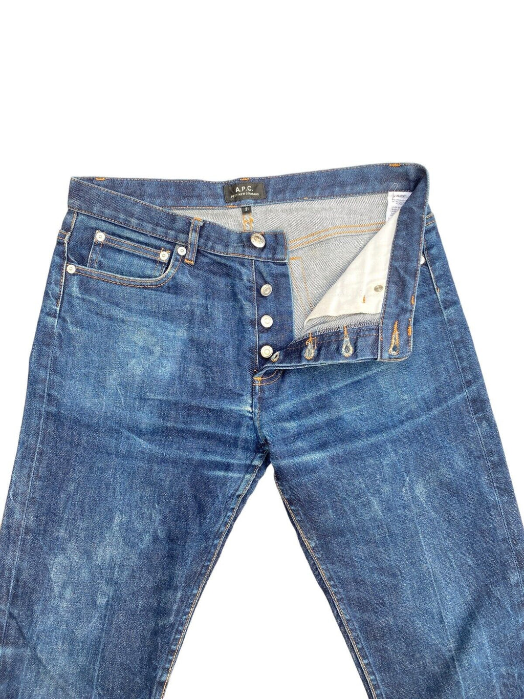 Raw denim jeans  Petit New Standard