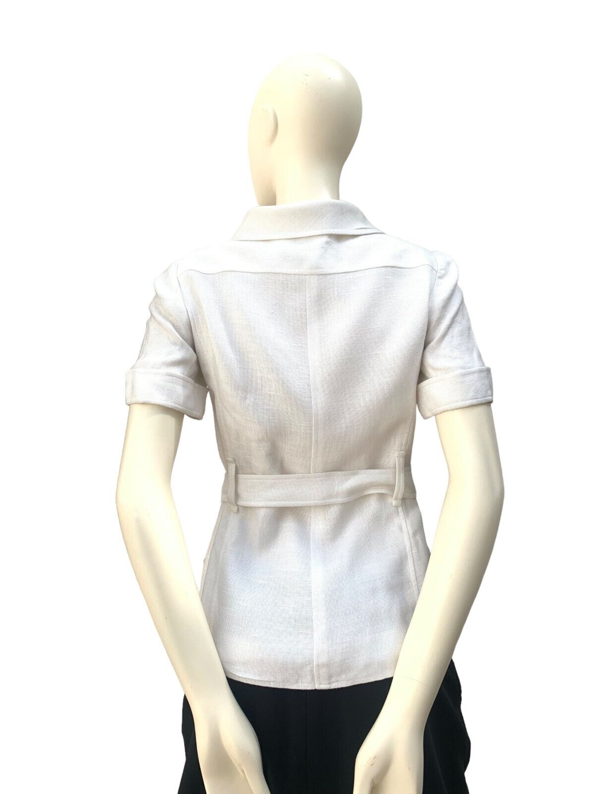 White Belted Jacket