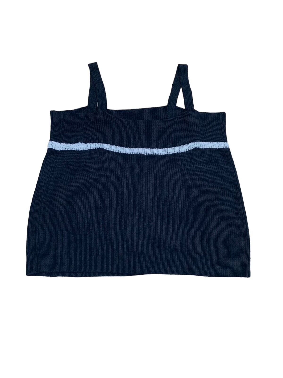 Vintage Black rayon Crop top