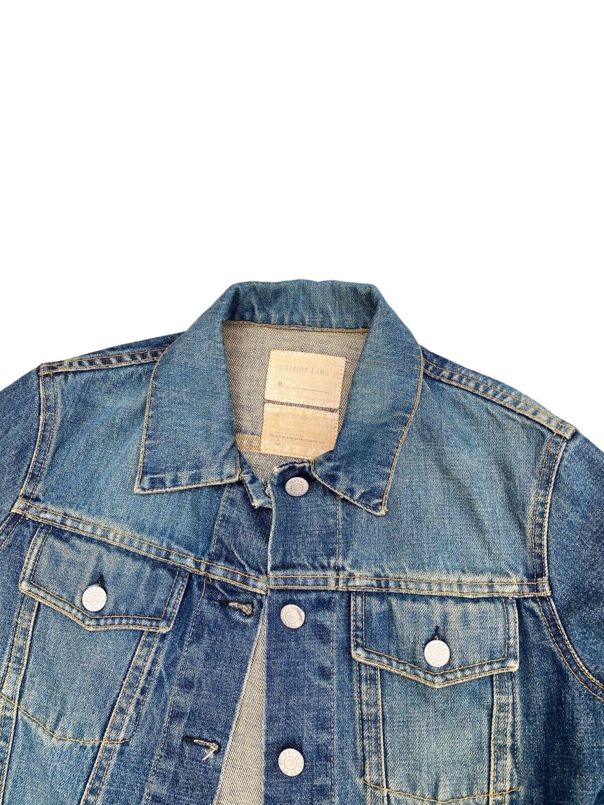 Vintage Dark Denim Jacket  Size M Medium