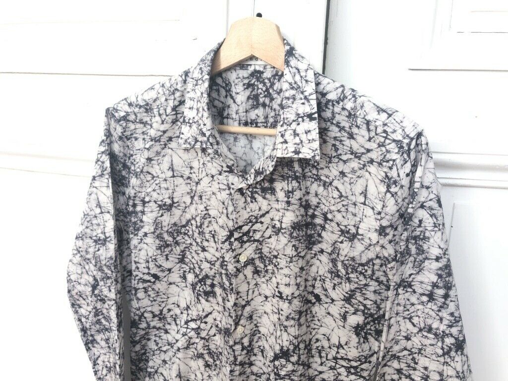 Sandro MARBLE SHIRT Size XL