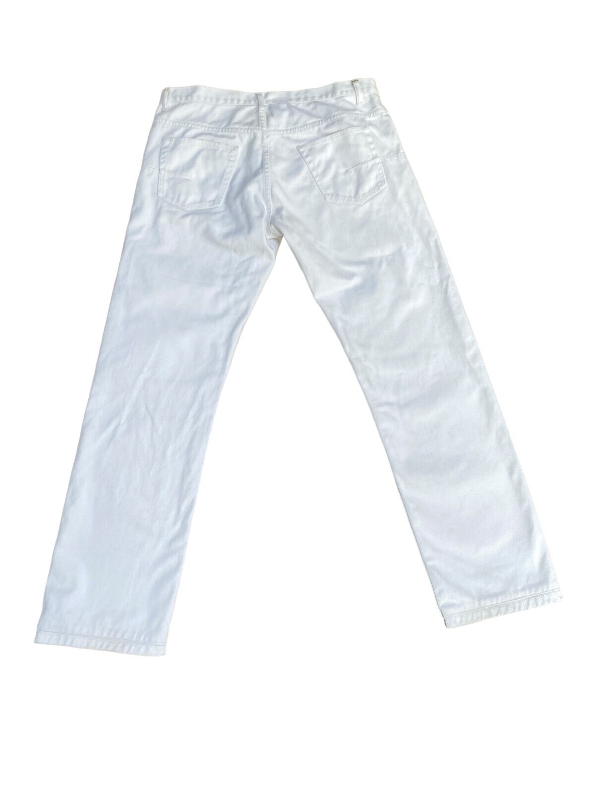 White Denim Jeans Slim Fit