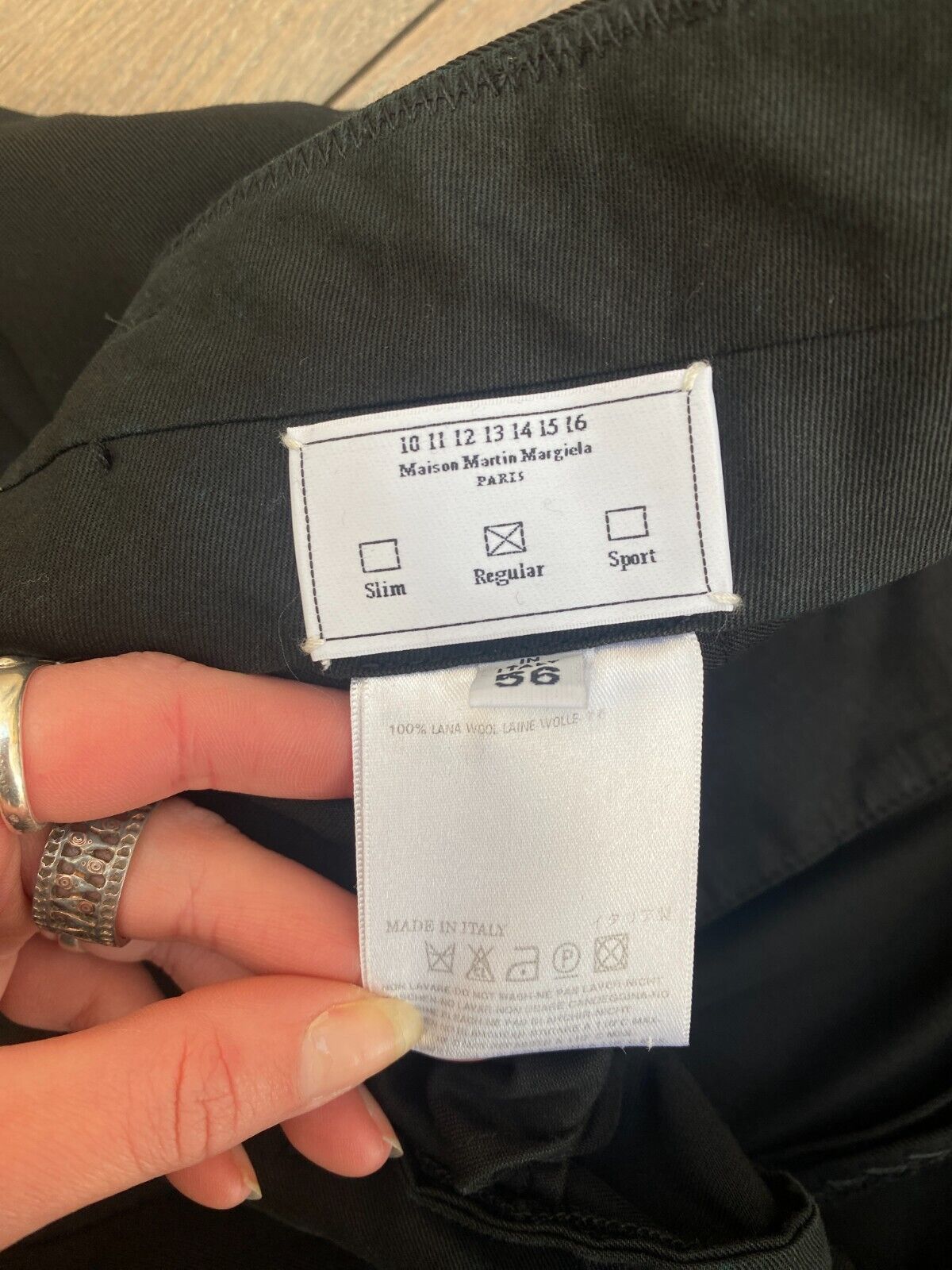 Black Wool Dress Pants