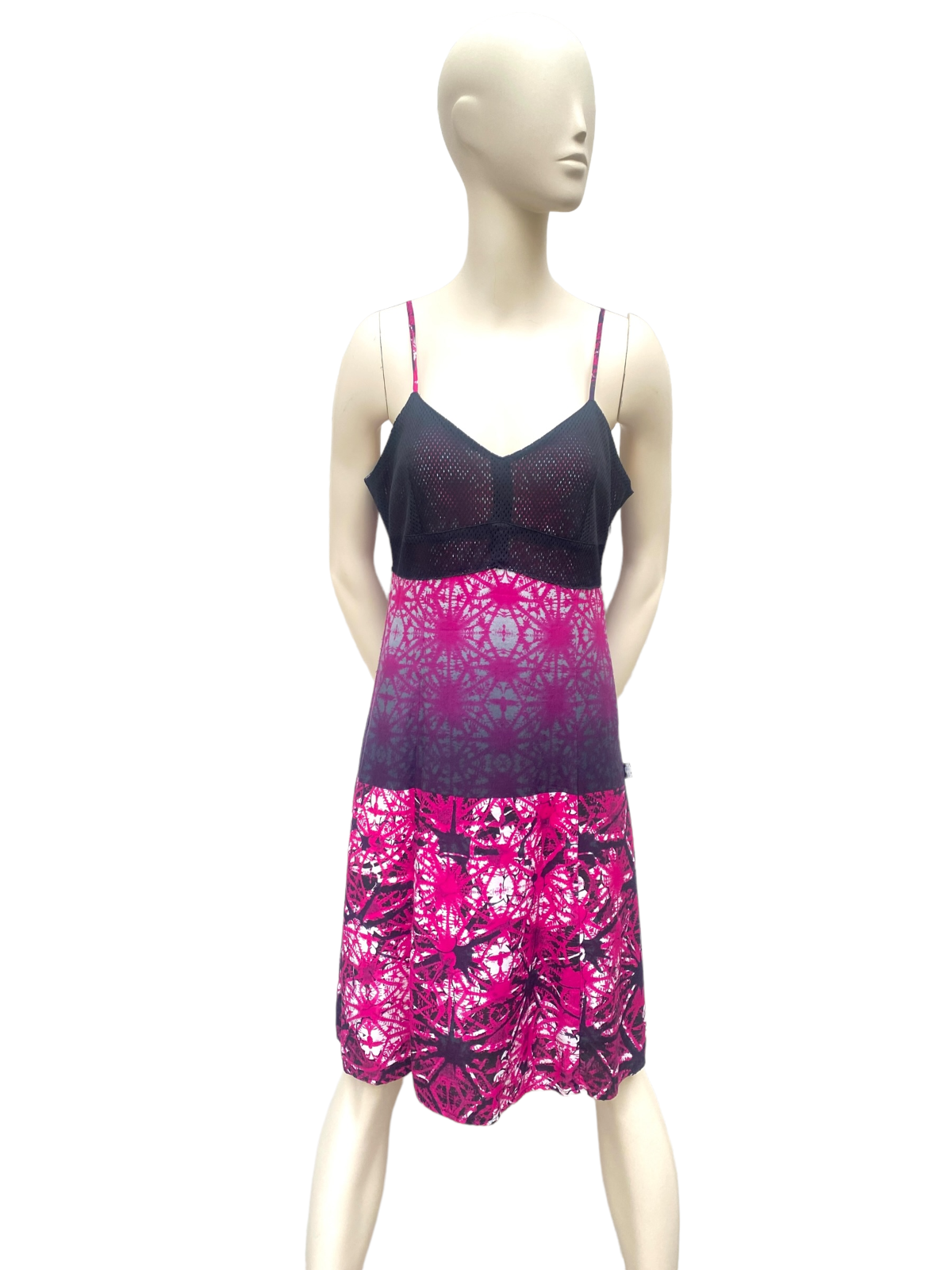 Vintage Pink Mesh Dress