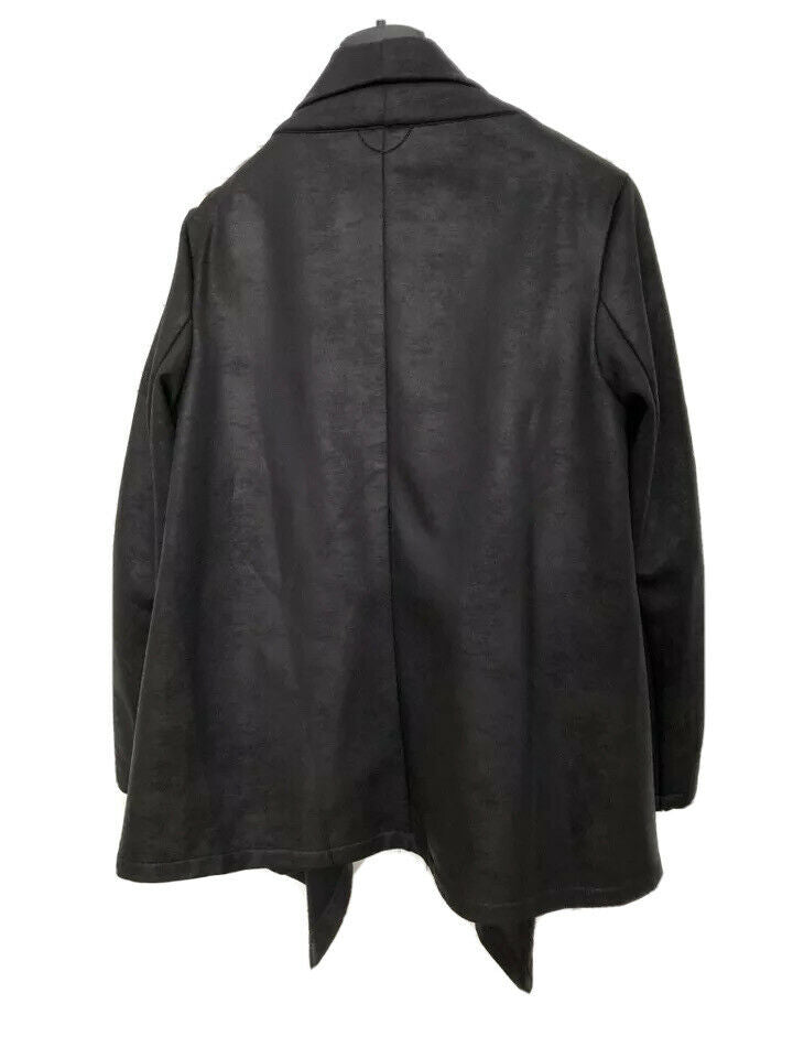 The Kooples Sport Black Draped Jacket Size S