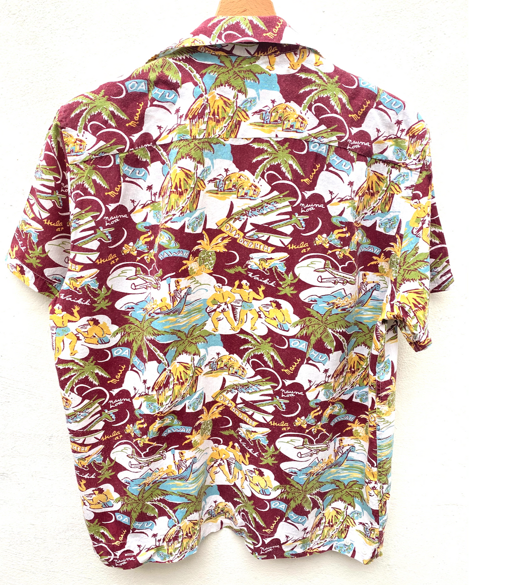 Sandro HAWAIIAN SHIRT Size M