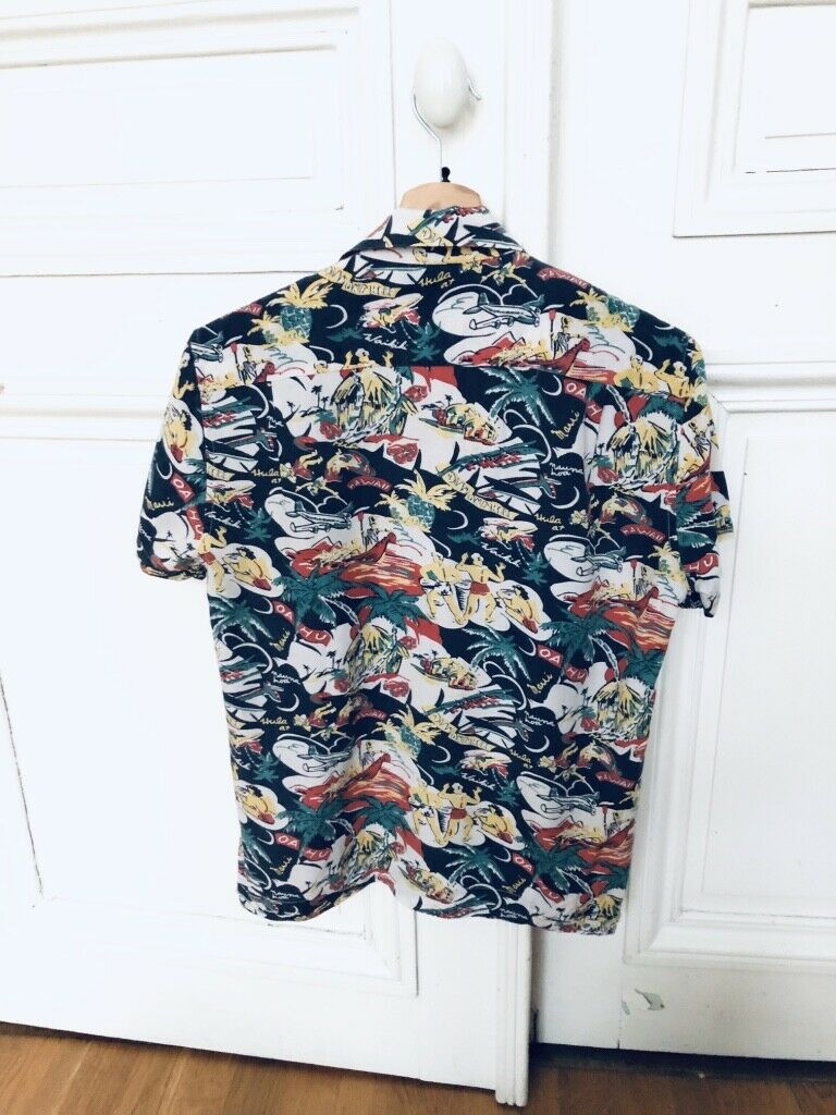 Sandro Hawaiian Floral shirt Size XS