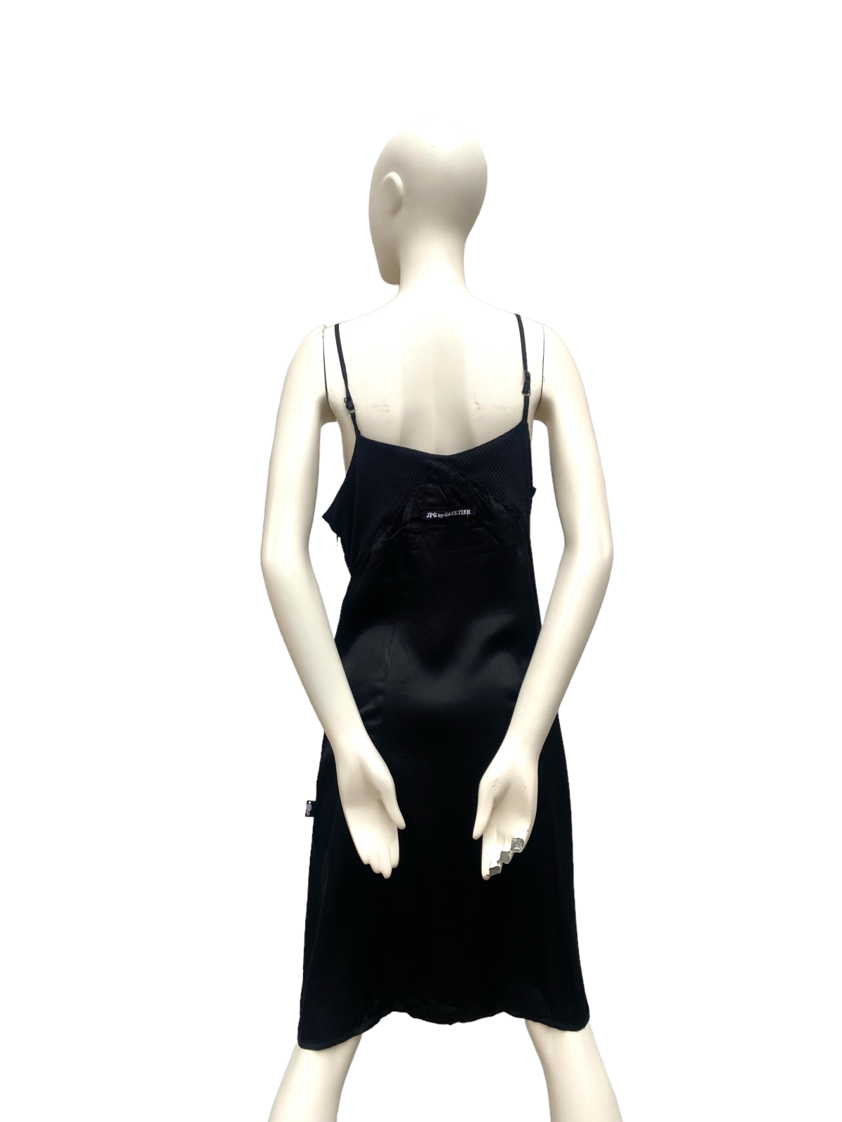 Vintage Black Mesh Dress