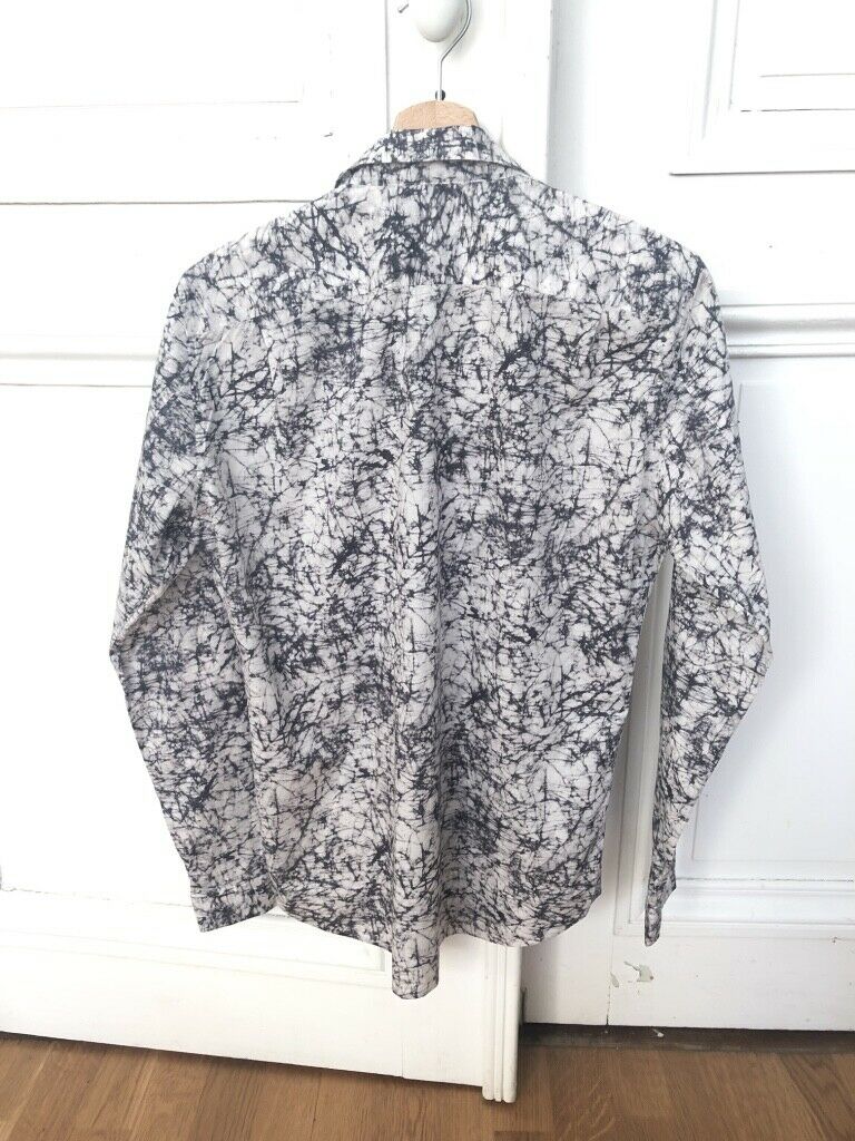 Sandro MARBLE SHIRT Size XL