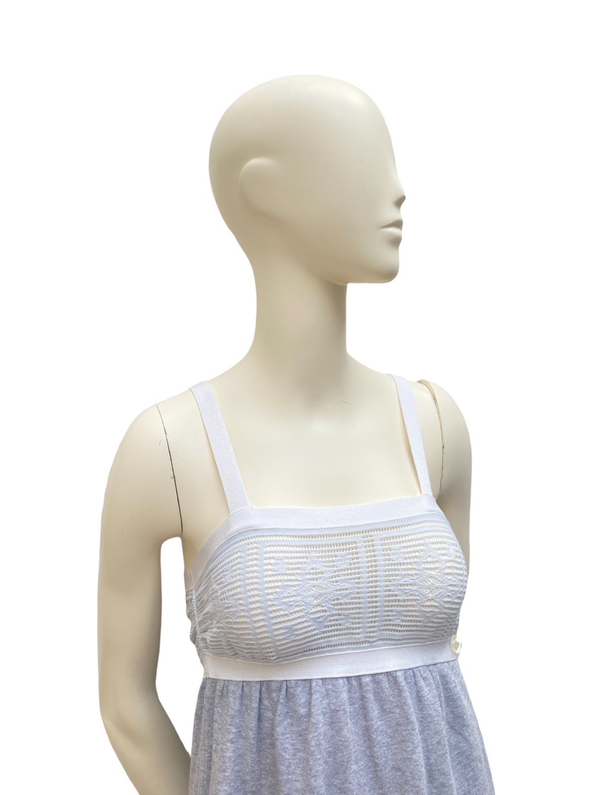 Vintage  Grey / White Dress