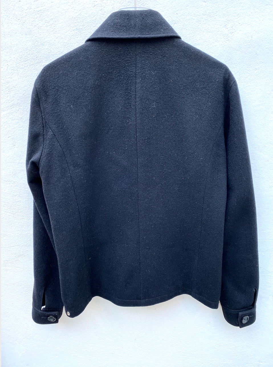 A.P.C. Black Wool Jacket Size L