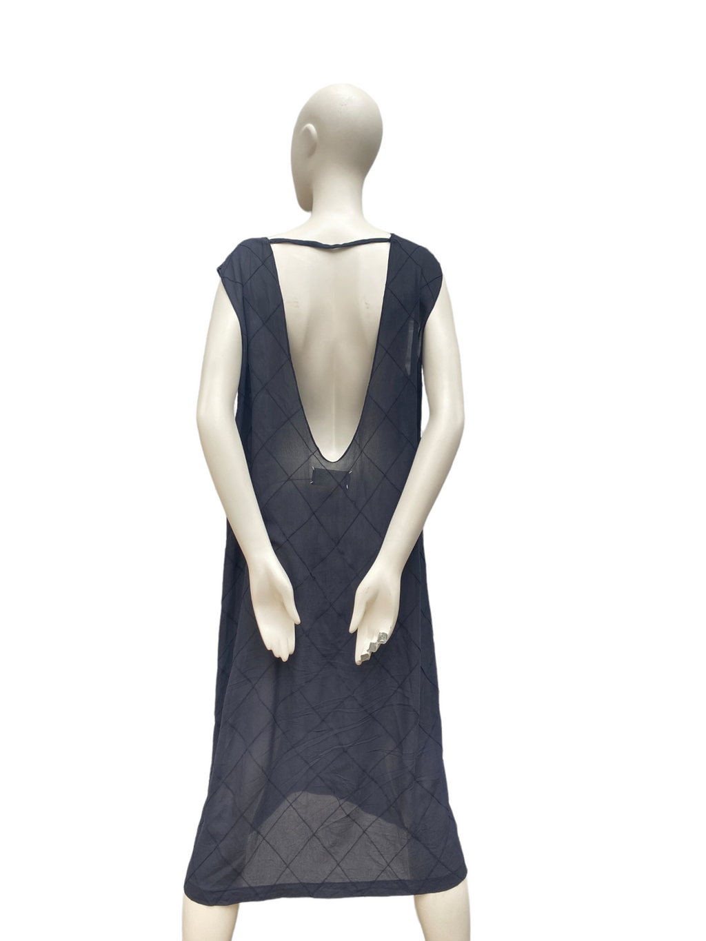 SS1992 Vintage Black Diamonds Dress