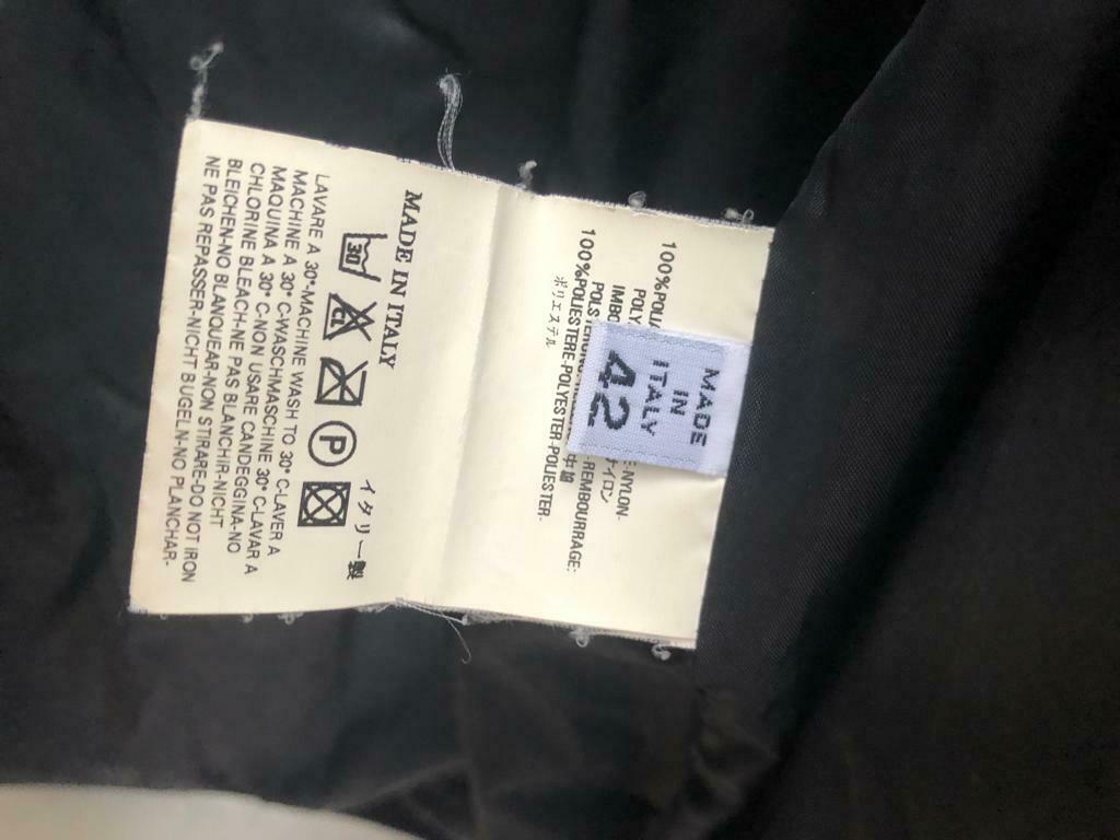 FW 2006 Black Stripped Puffer Jacket Size 42