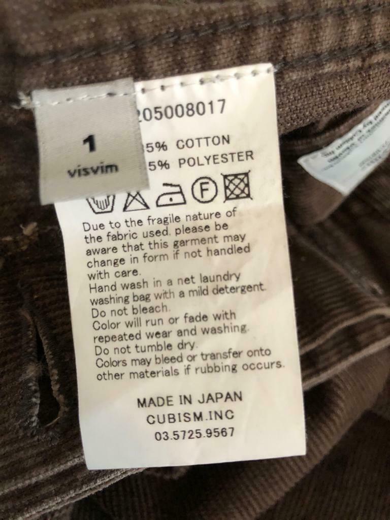 Fisherman Brown Corduroy Pants Size 1