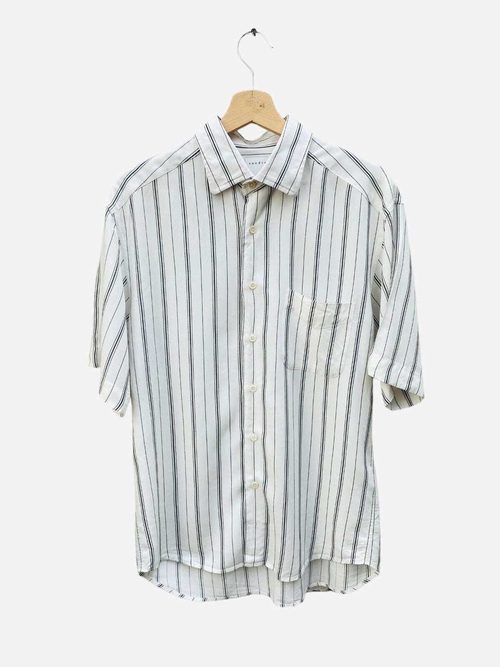 Summer White Striped Shirt
