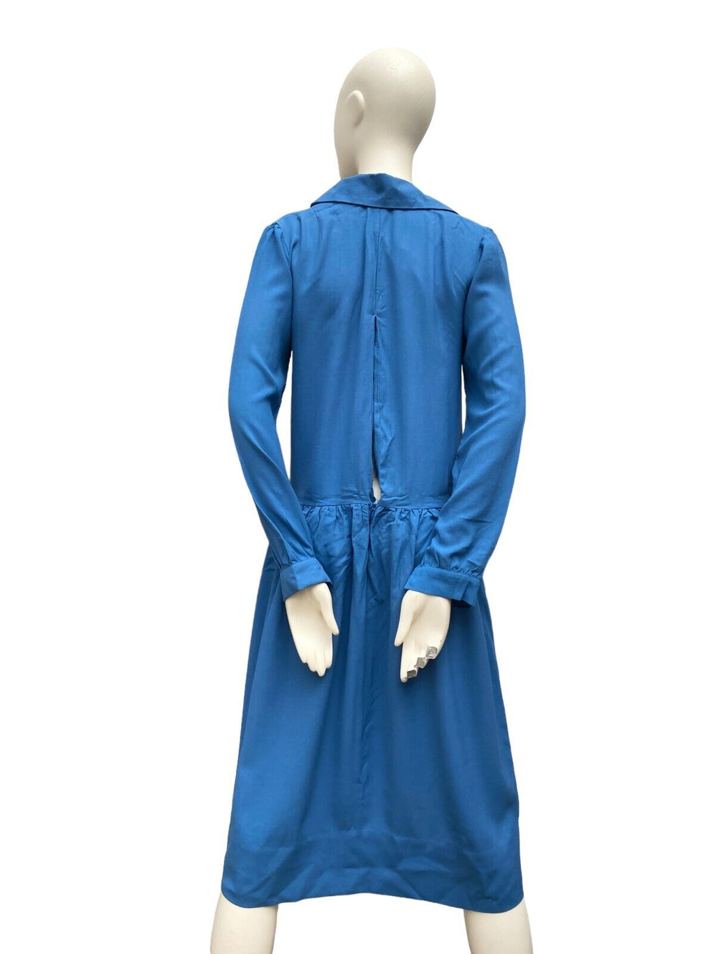 Blue Elongated Dress