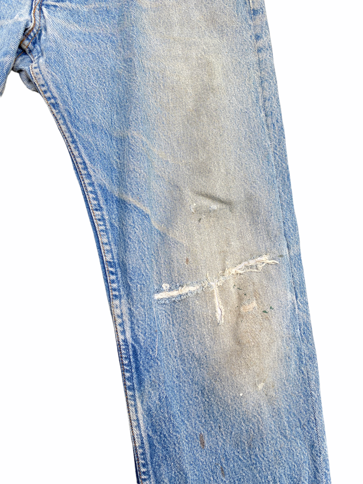 One of a Kind  501 Vintage Made in France denim jeans