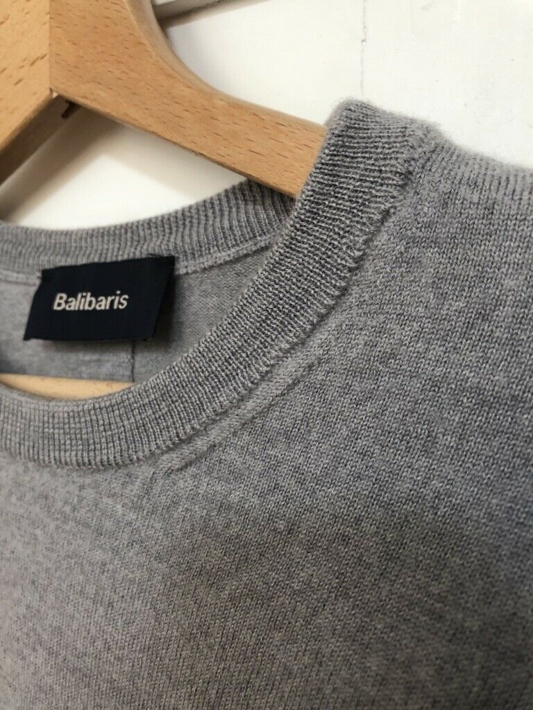Grey Merino Wool Sweater