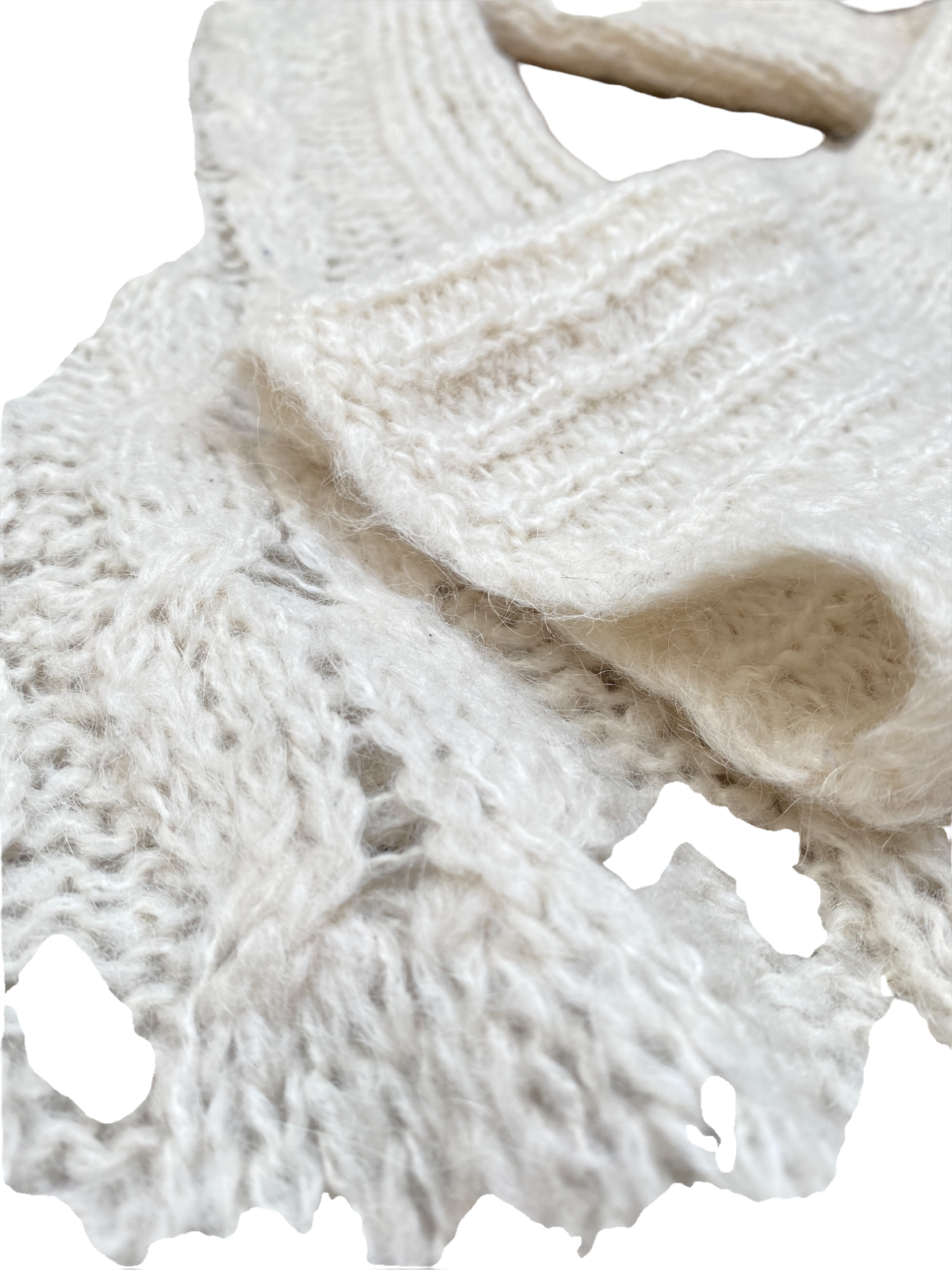FW 2009 Oversized Mohair Long Cardigan