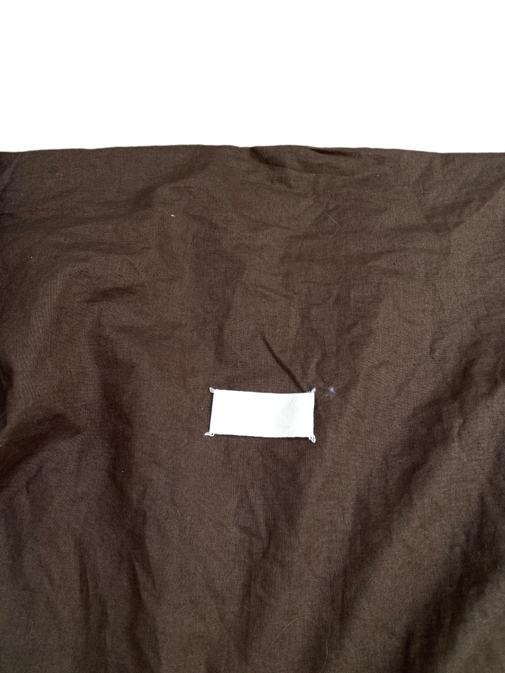 Extremely Rare  FW 2000 Brown Wool Duvet Cover