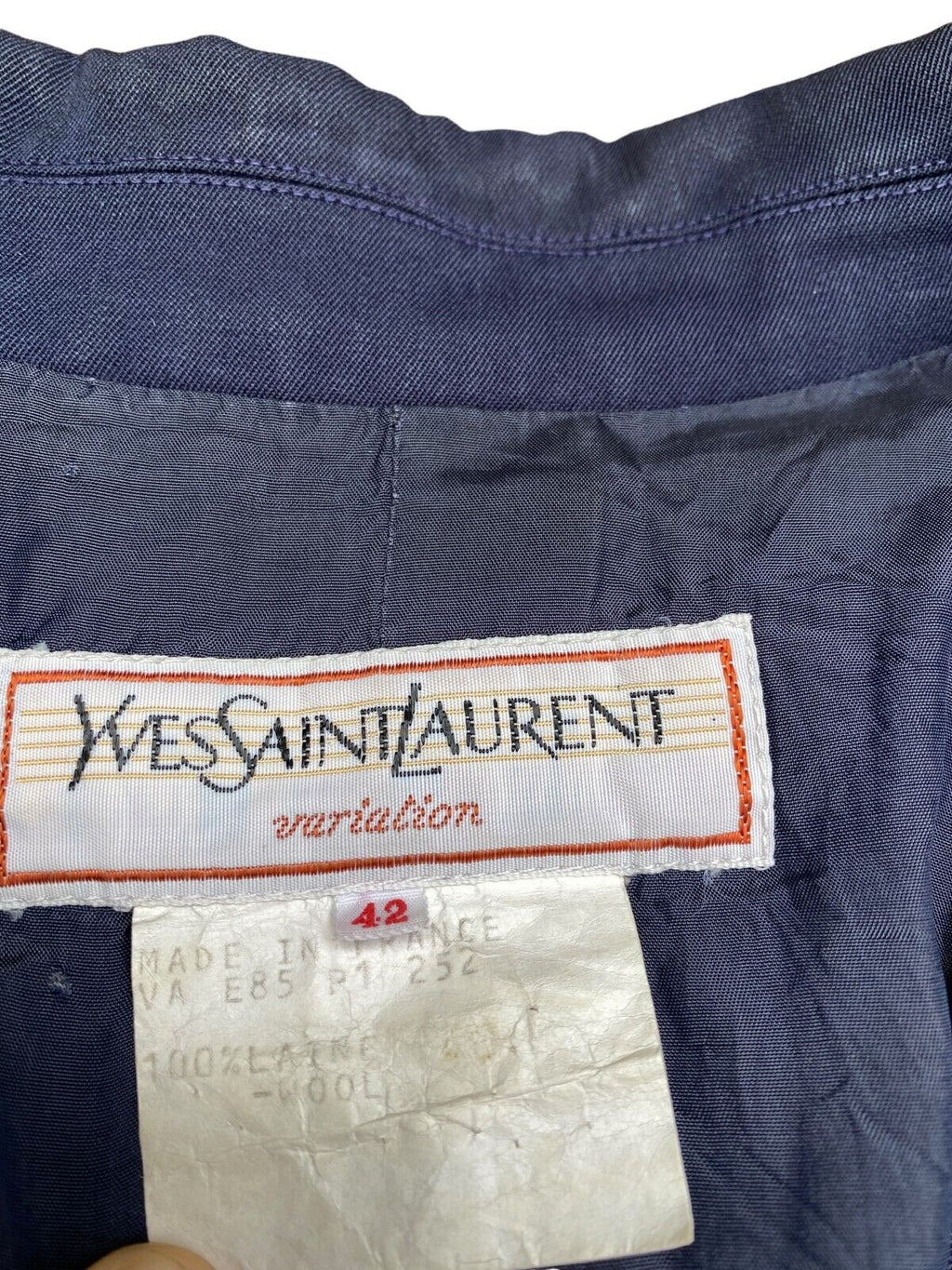 SS 1985 Vintage navy blazer  Size 42 / fits M