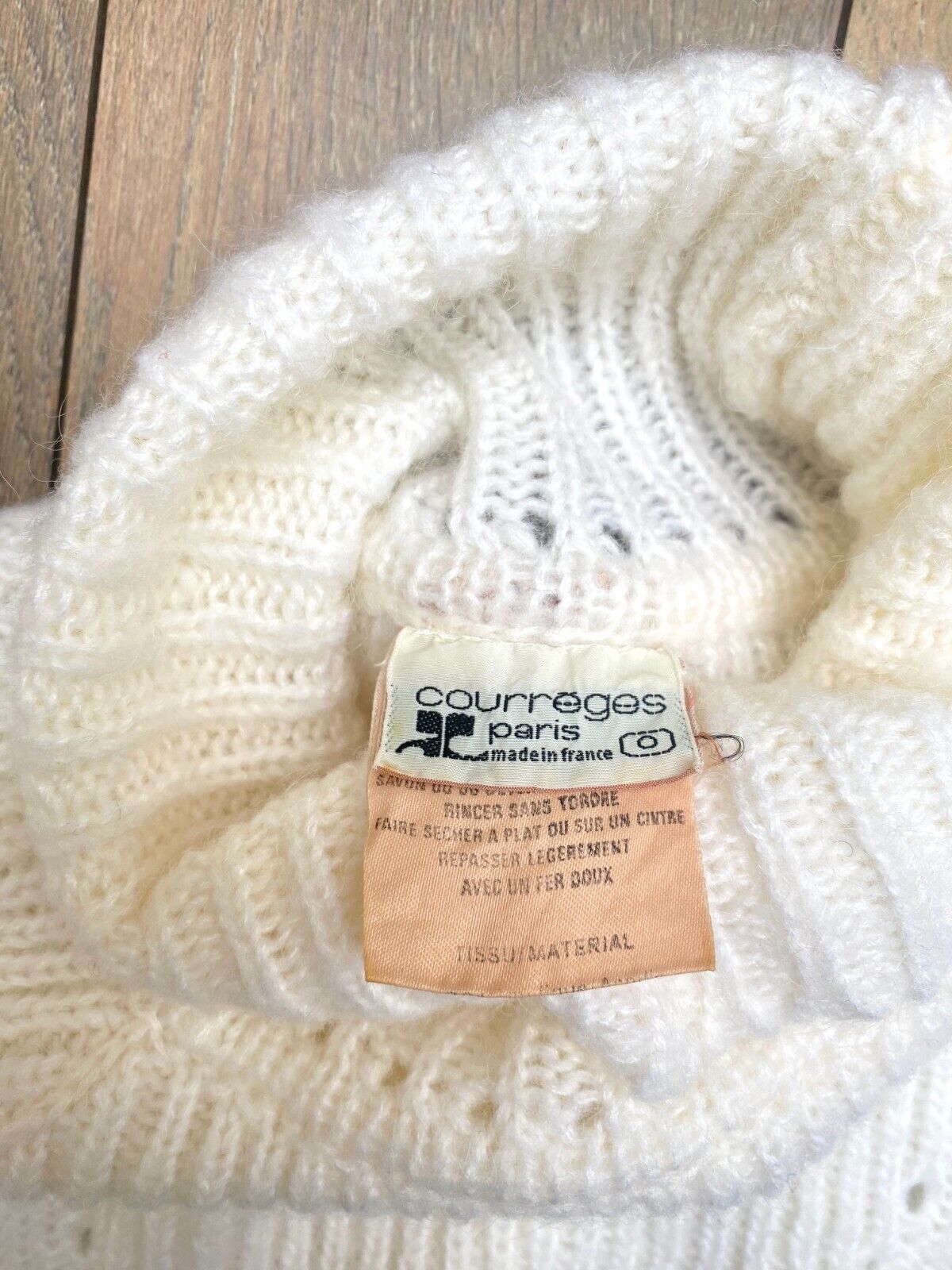 Vintage White Knit